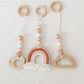 Rainbow Baby Play Gym - Blush