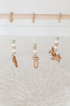 Sage green Gym toys/Wooden play gym, baby gym,