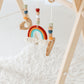 Hanging Rainbow Baby Gym Toys