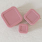 Silicone Bento box Set/set of 3