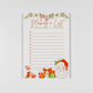 Making a List Christmas Notepad
