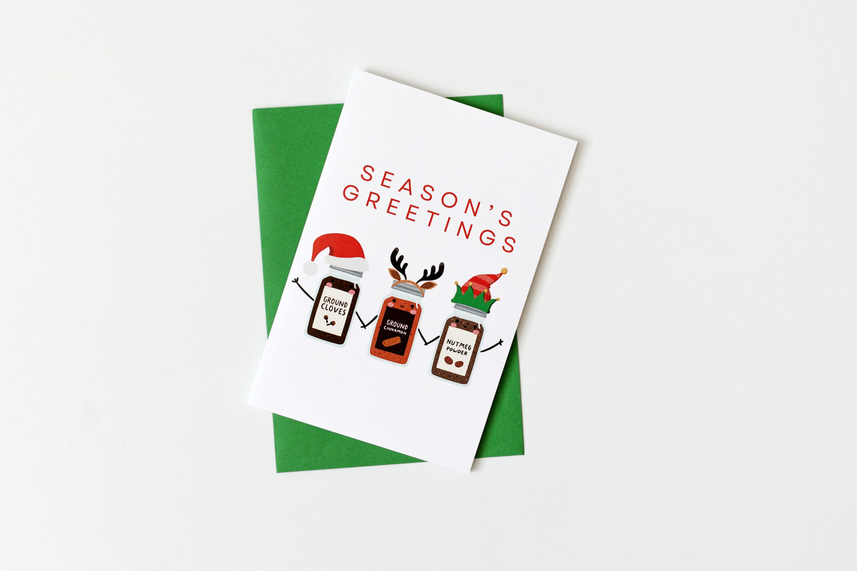 Season's Greetings Greeting Card