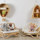 Cozy Nest Rattan Doll Sofa