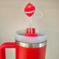 Catholic Straw Toppers: Holy Hearts (a 2 pack!)