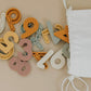 Silicone Magnetic Numbers 20 Piece Playset