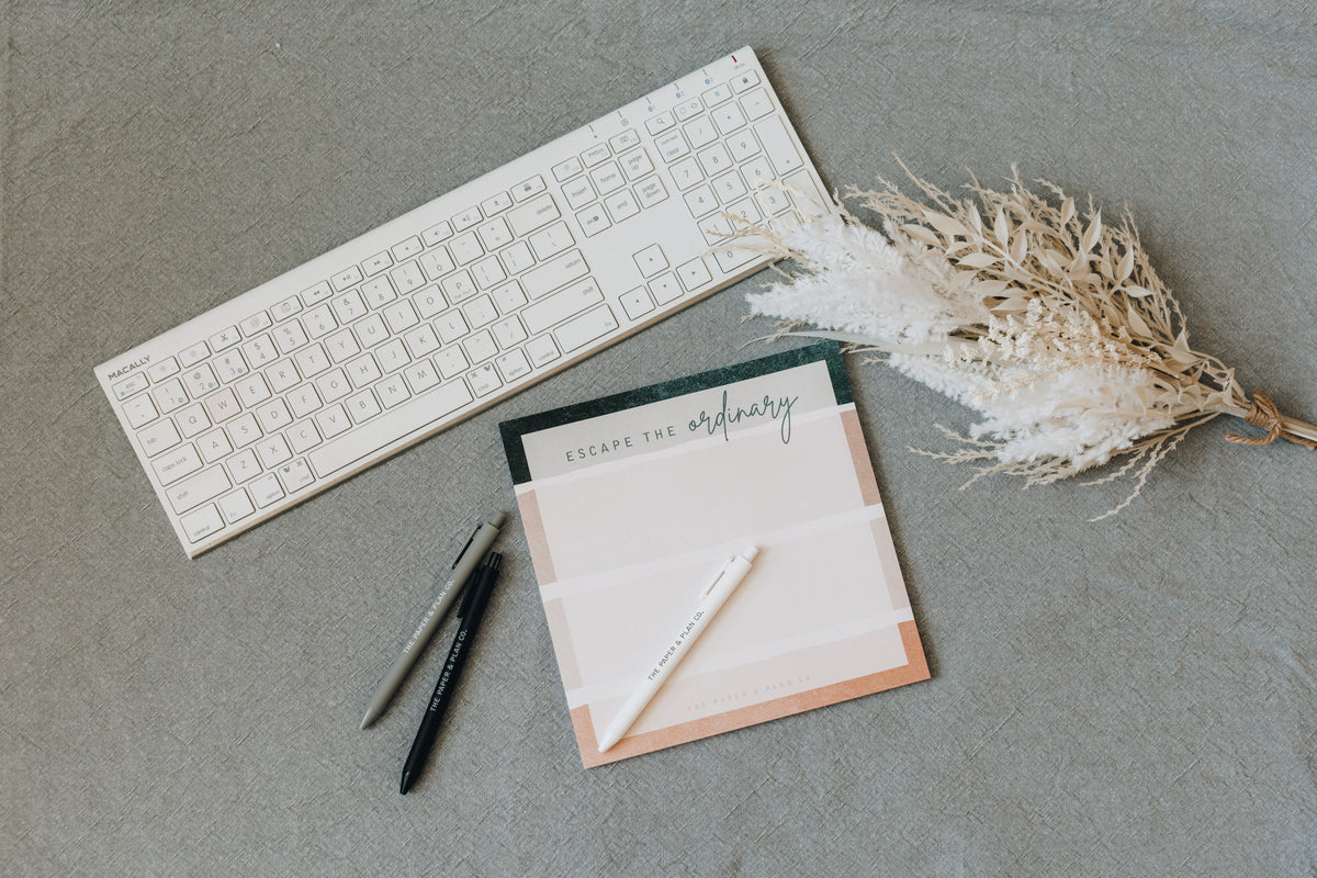 Escape the Ordinary Desk Pad