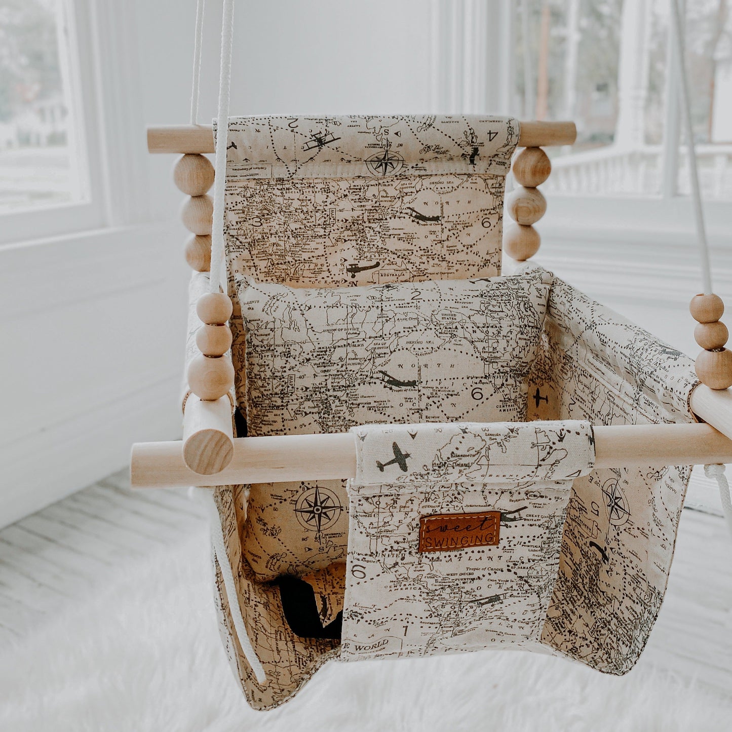Indoor High Back Baby & Toddler Swing-Navigation