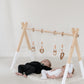 Twin sized Gym/Wooden play gym/baby gym/wooden baby gym/