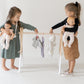 Doll clothes rack