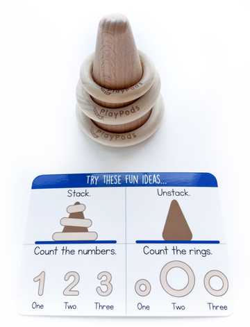 PlayPods | Count and Stack | Toddler Activity