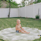 Green Gingham Splash Pad