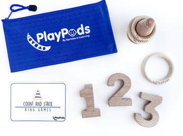 PlayPods | Count and Stack | Toddler Activity