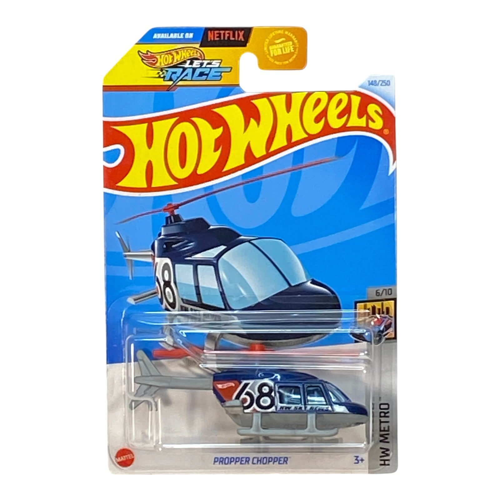 Hot Wheels Propper Chopper - Metro Series 6/10 – Toytooth