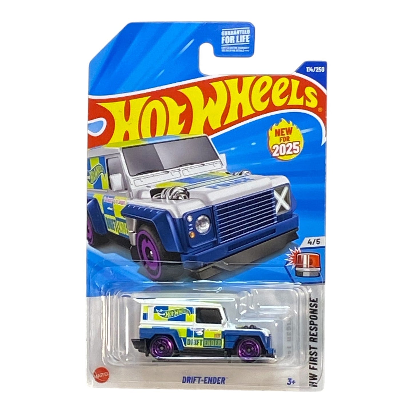 How Wheels First Response Hot Wheels Drift-Ender - First Response Series 4/5 – Toytooth