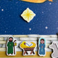Saintly Heart Nativity Magnet Set