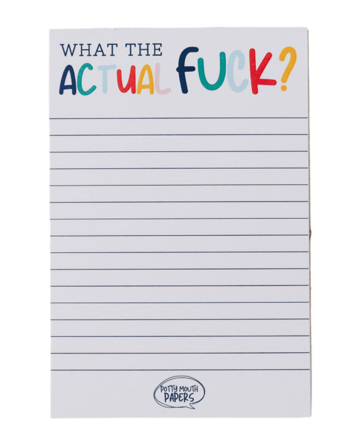 What The Actual Fu*k Notepad