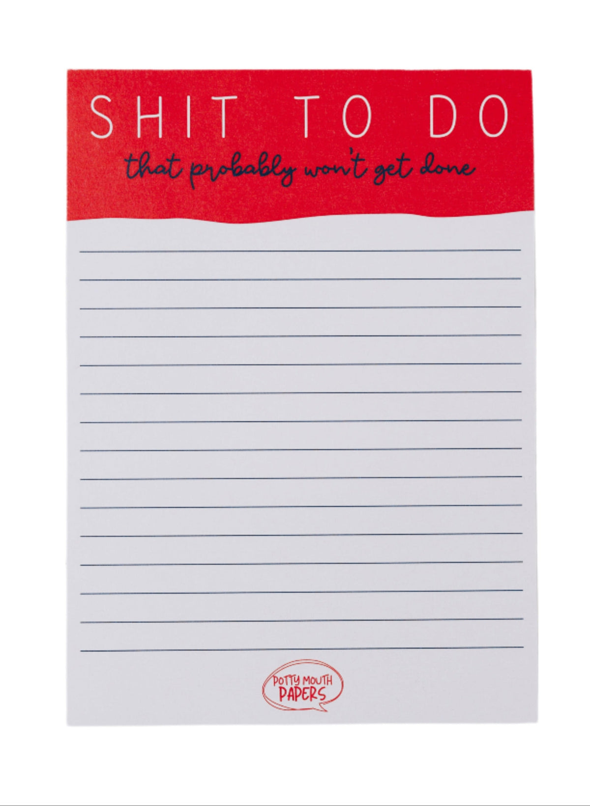 Shit To Do Notepad