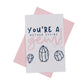 You're A Mother Effing Gem Greeting Card