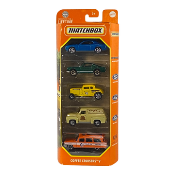 Matchbox Coffee Cruisers V | 5 Pack Edition