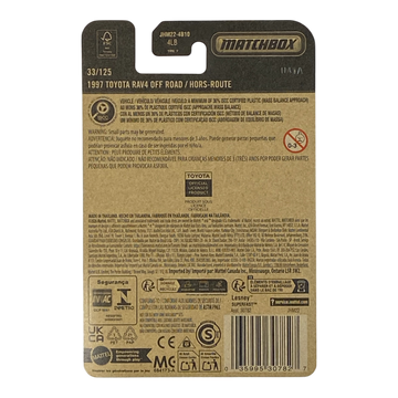 Matchbox 1997 Toyota RAV4 Off Road | 2026 Matchbox Series 33/125