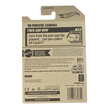 Hot Wheels ’96 Porsche Carrera | Then and Now Series 4/10