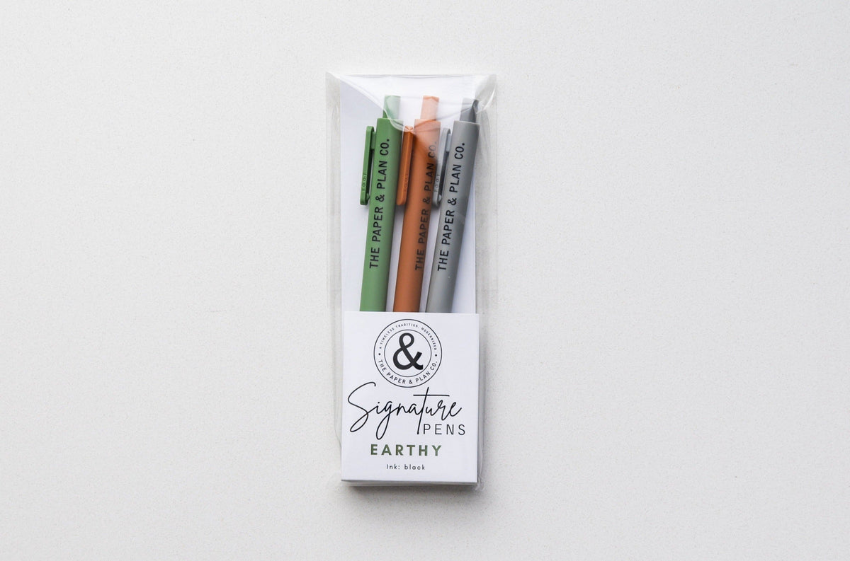 Earthy Pens