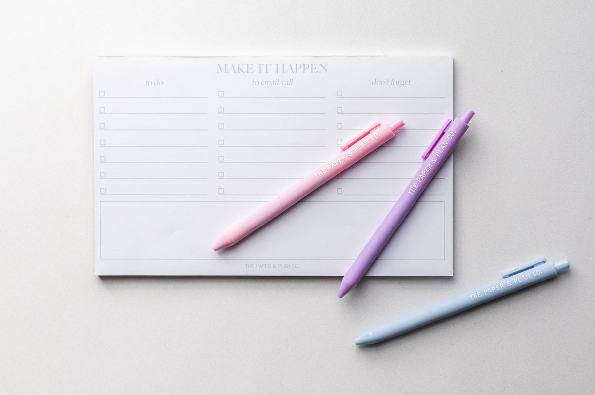 Make it Happen Notepad