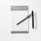 Thank You Keeper Notepad