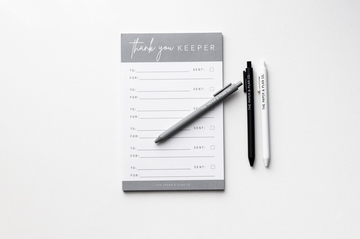Thank You Keeper Notepad