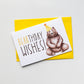 Bearthday Wishes Greeting Card