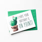 On Point Birthday Greeting Card