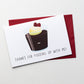 Pudding Up Greeting Card