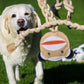 Stuey Sock Monkey Natural Rope Knottie® Dog Toy, Large (9mm rope diameter)