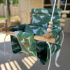 Outdoor Baby & Toddler Swing-Tropical Leaf