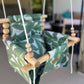 Outdoor Baby & Toddler Swing-Tropical Leaf