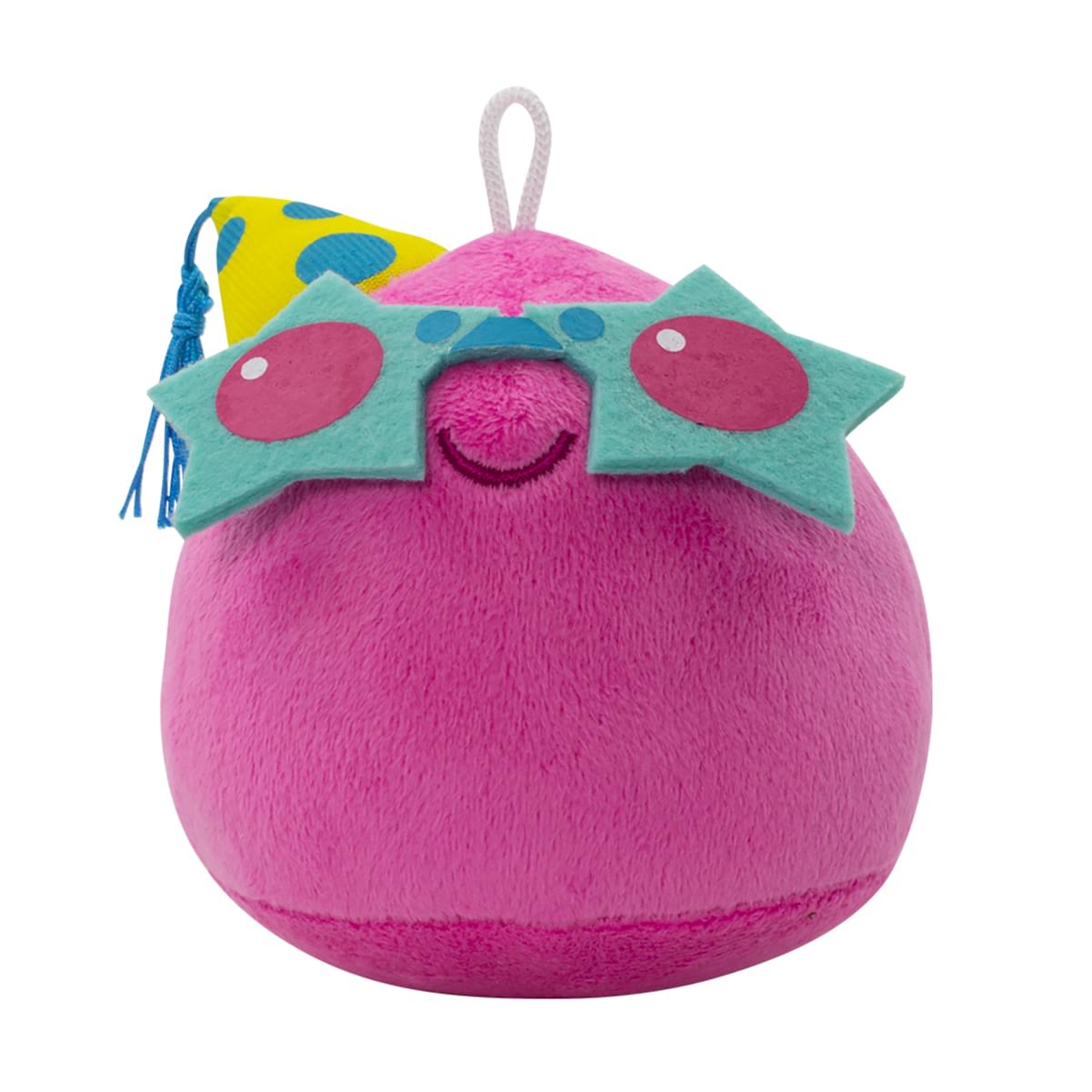 PDTXCLS Slime Rancher Plush - 4" Pink Plush Fabric Toy, Model ASLM064MTY