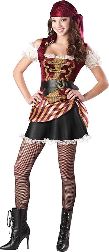 Pirate Babe Teen Costume, Large (Age 16-17)