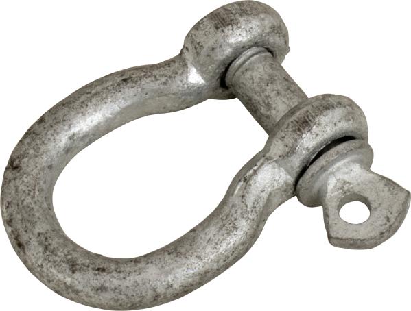 GALVANIZED ANCHOR SHACKLE 5/16