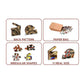 In the Toyshop 400 Piece Wood Jigsaw Puzzle Wooden City
