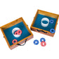 Bolaball Washer Toss Game Set - 2 Solid Wood Targets & 2.5" Washers - Outdoor Lawn Game for Family & Kids
