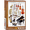 Instruments of the Orchestra 1000 Piece Jigsaw Puzzle Eurographics