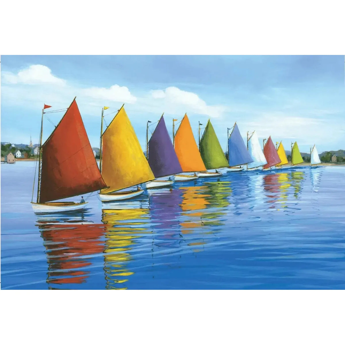 Into the Wind 234 Piece "World's Smallest" Jigsaw Puzzle TDC