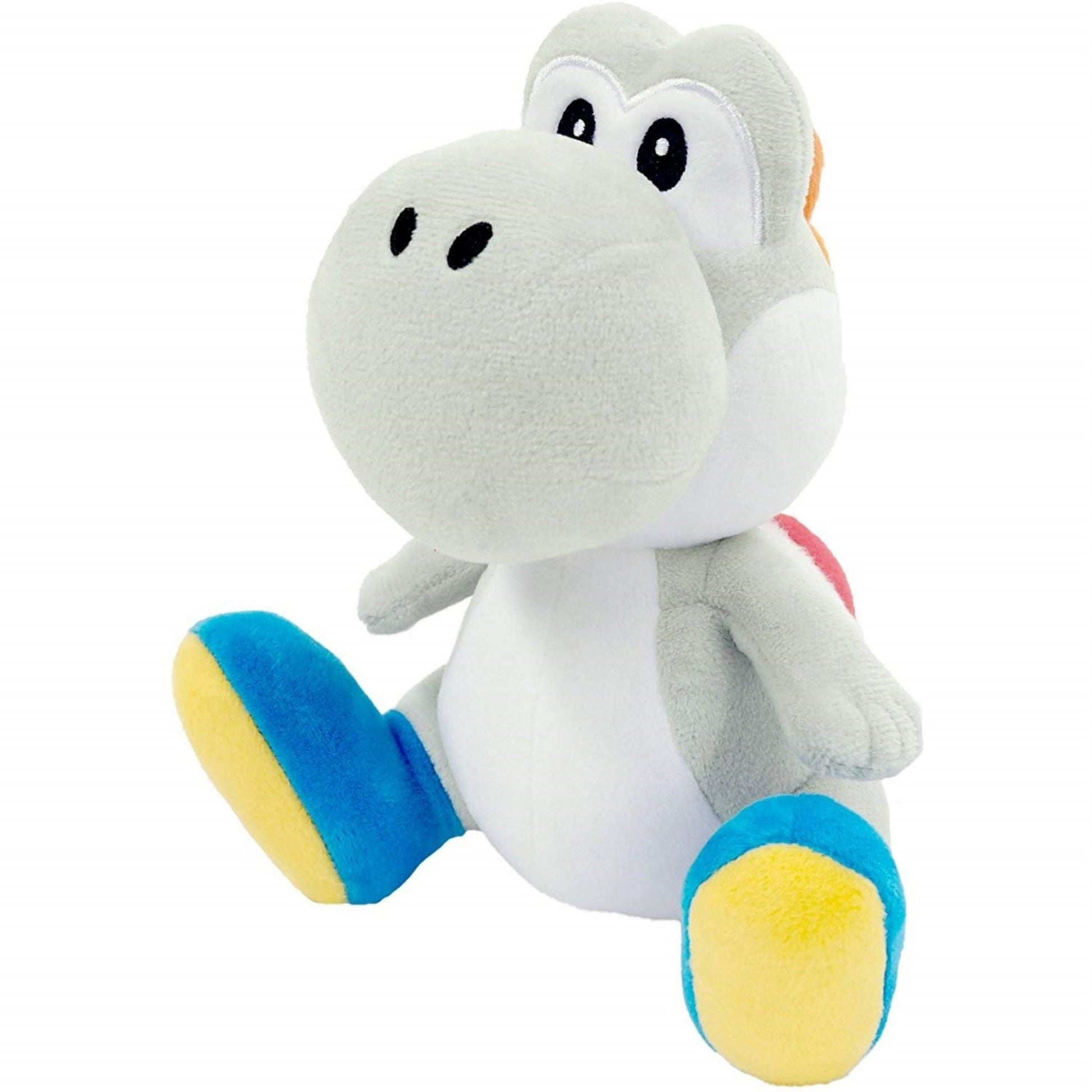 Little Buddy 1393 Super Mario All Star Collection 7 White Yoshi Plush