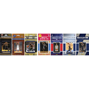 Nba Utah Jazz 7 Different Licensed Trading Card Team Sets