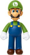 Super Mario Luigi Action Figure 2.5 Inch Collectible Toy - Green Plastic Model 401304