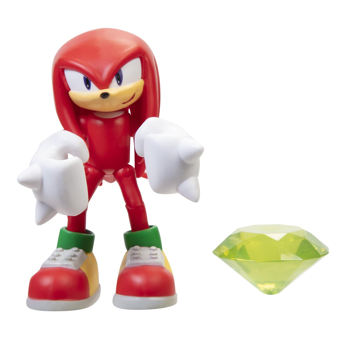 Sonic The Hedgehog 4 Inch Figure | Modern Knuckles