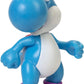 Super Mario Action Figure - 2.5 Inch Light Blue Yoshi Collectible Toy, Sapphire Blue, Model 405464, Plastic Material