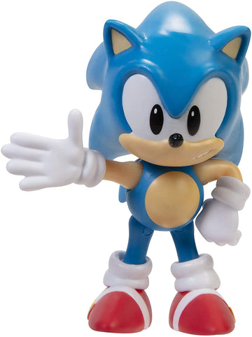 Sonic The Hedgehog 2.5 Inch Classic Action Figure Toy - Multicolor Plastic Collectible Model 406874-16