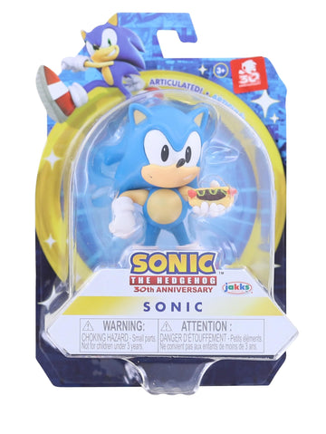 Sonic The Hedgehog 2.5-Inch Action Figure Classic Sonic With Hot Dog Collectible Toy