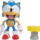 Sonic The Hedgehog 4-Inch Action Figure Classic Sonic With Spring Collectible Toy